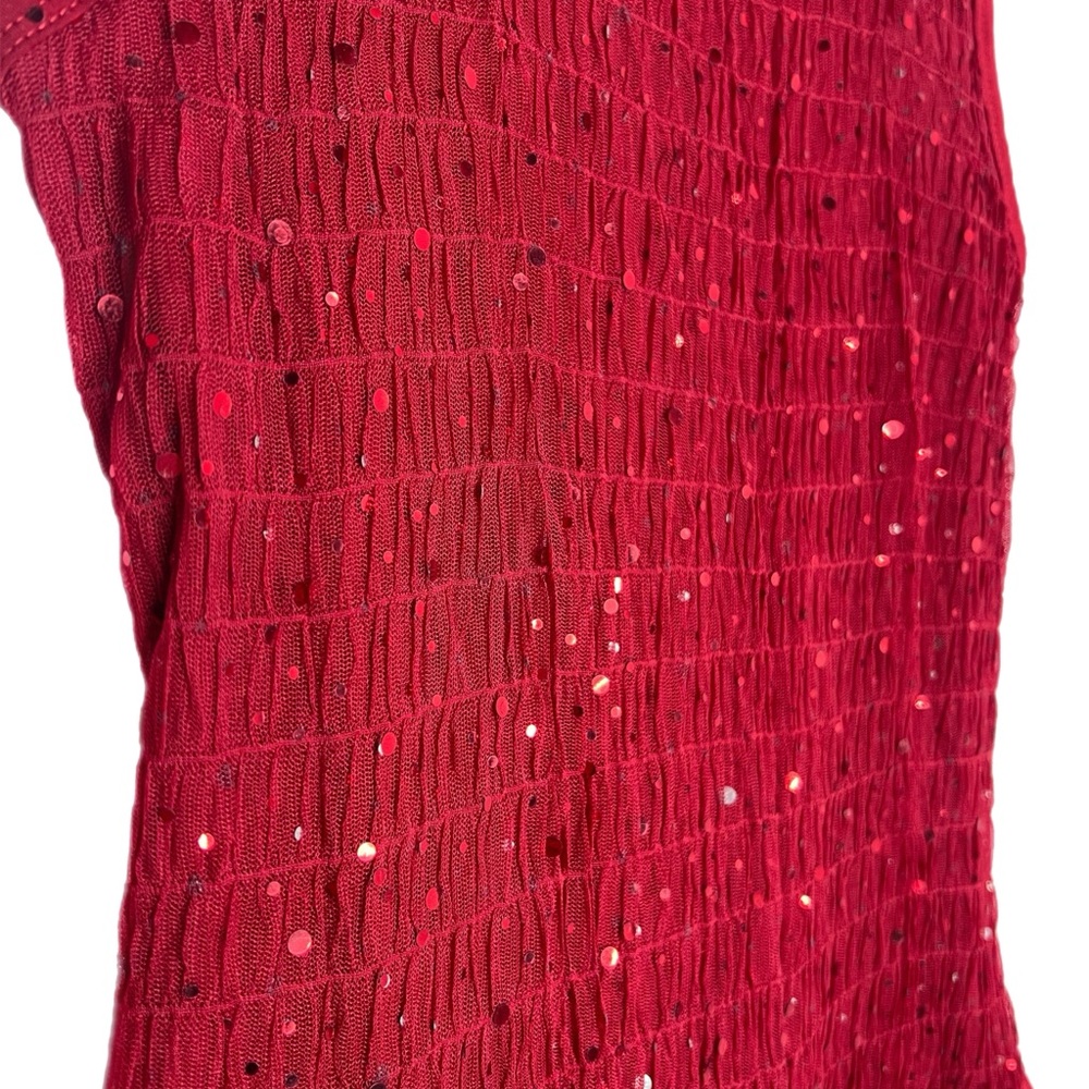 Merona Vibrant Red Sleeveless Top - Picture 3 of 4